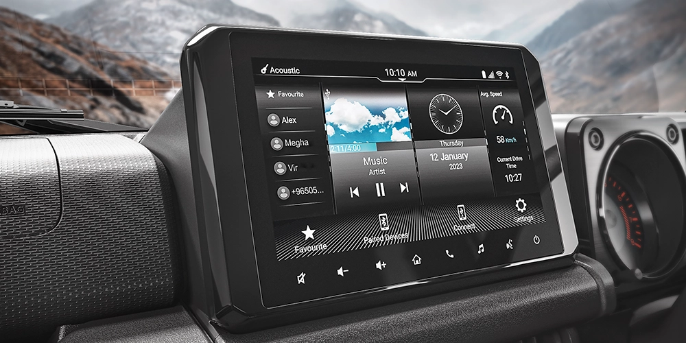 Maruti Suzuki Jimny Interior